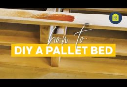 How to Make a Pallet Bed