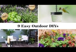 Nine Easy Outdoor DIY Projects