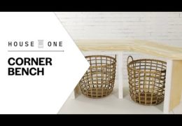 How to Make a Corner Bench