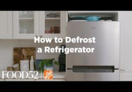 How to Defrost a Refrigerator