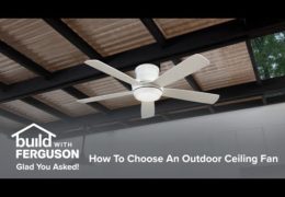 How to Select an Outdoor Ceiling Fan