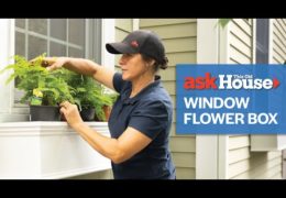 How to Build Window Flower Boxes