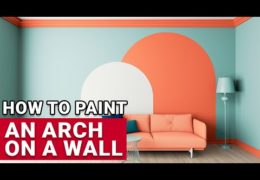 How to Paint an Arch Accent Wall