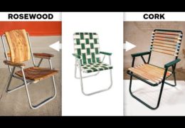 Folding Lawn Chair Transformation