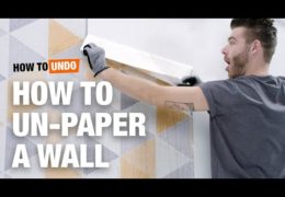 How to Un-Paper a Wall