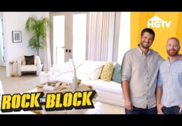 Rock the Block Entryways and Living Rooms