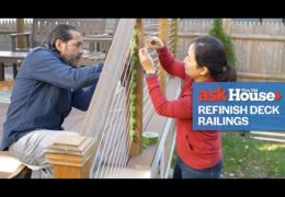 How to Refinish Deck Railings