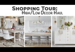 Shopping Tour of a Luxurious Home