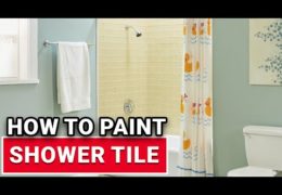 How to Paint Shower Tile