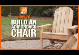 How to Build an Adirondack Chair