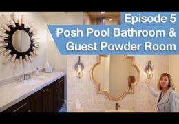 La Jolla Dream Home - Pool Bathroom and Guest Powder Room