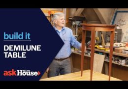 How to Build a Demilune Table