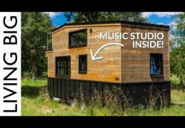 Musician's Incredible Tiny Home in France