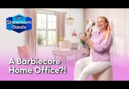 How to Create a Barbiecore Home Office