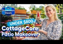 Affordable Cottagecore Porch Makeover