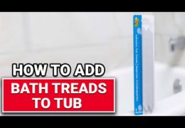 How to Add Bath Treads to Your Tub