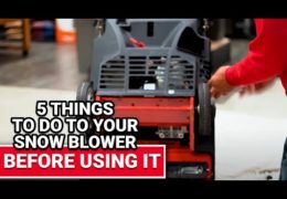 How to Get Your Snow Blower Ready for Winter