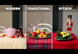 Three Holiday Tablescapes