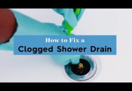 How to Unblock a Shower Drain