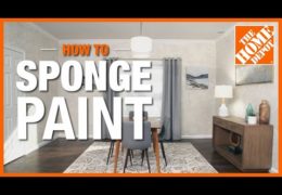 How to Sponge Paint