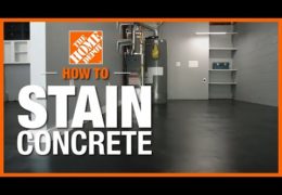 How to Stain Concrete