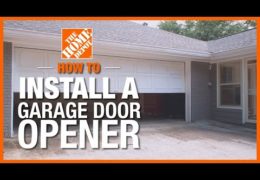 How to Install a Garage Door Opener