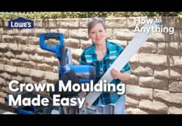 How to Cut and Install Crown Molding