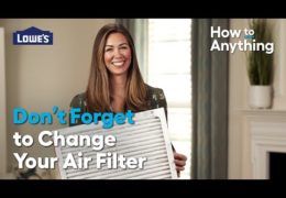 How to Replace an Air Filter