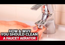 How to Clean a Faucet Aerator