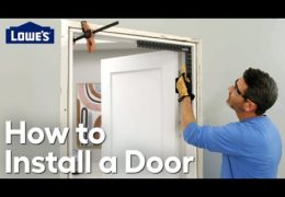 How to Install a Prehung Interior Door