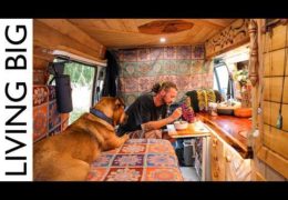 Beautiful Woodcrafter's Van