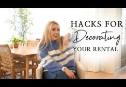 Five Interior Design Hacks for Rental Homes