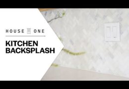 How to Install a Backsplash with Adhesive Tile Mats