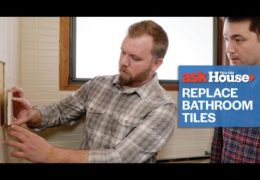 How to Replace Damaged Bathroom Tiles