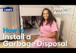 How to Install a Garbage Disposal