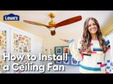 How to Install a Ceiling Fan