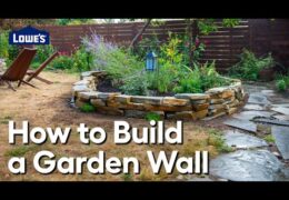 How to Build a Garden Wall