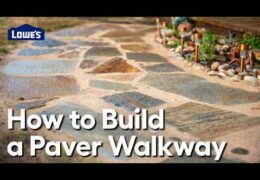 How to Build a Paver Walkway