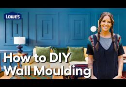 How to Install Decorative Wall Moulding