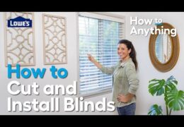 How to Select, Cut and Install Blinds